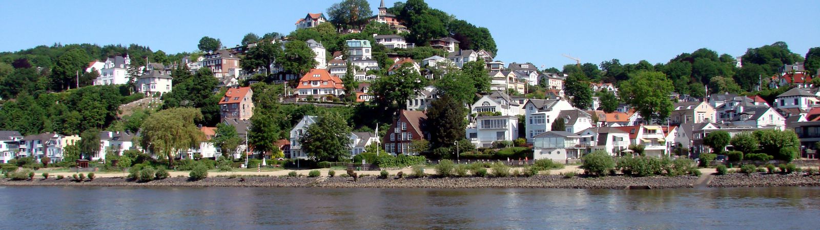 fietsen langs de elbe