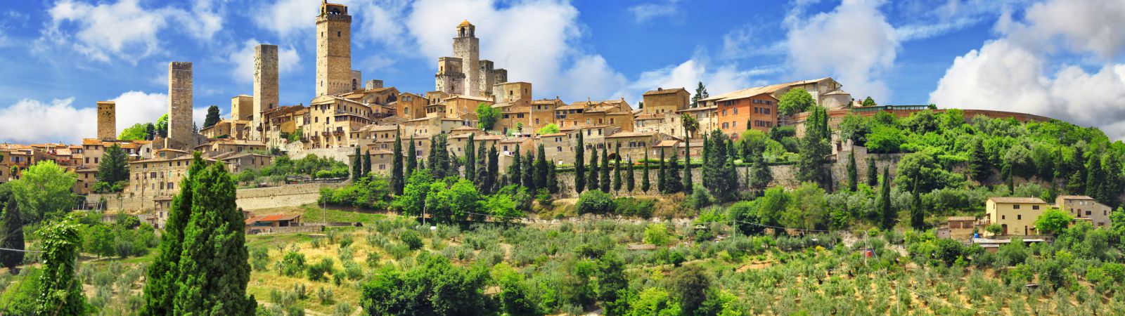 San Gimignano in Toscane - Italië