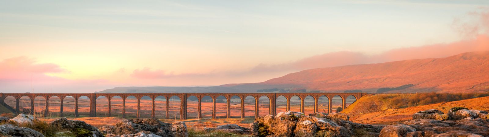 Ribblehead viaduct Engeland